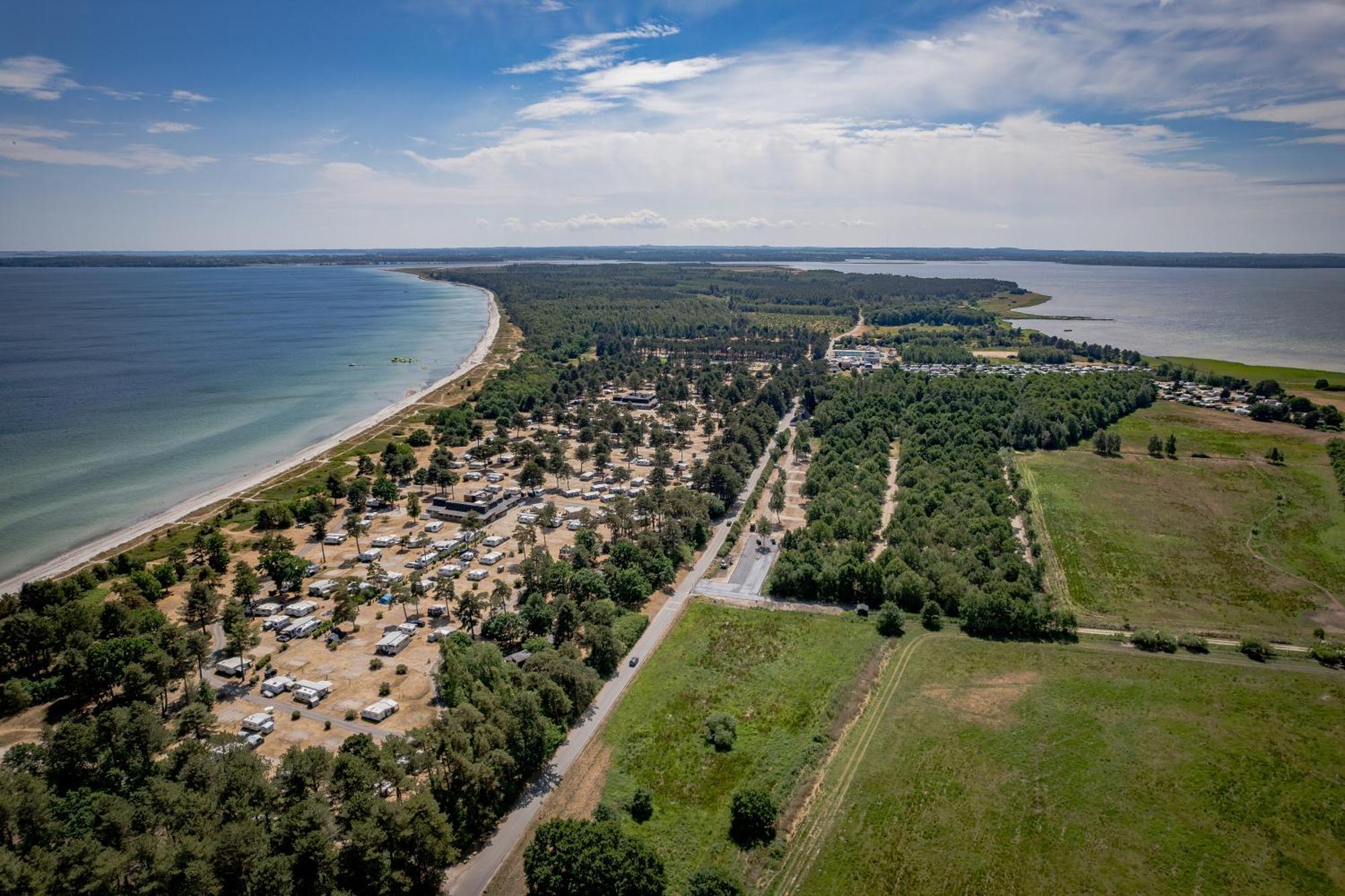 Feddet Strand Resort Campsite Faxe